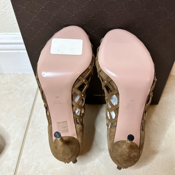 Gucci Heels Brand New Never Worn size 40 (US size 9.5) - Picture 7 of 8